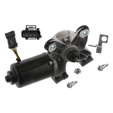 Front Wiper Motor Inc Additional Parts Fits Vauxhall Vectra LHD Only Febi 33752