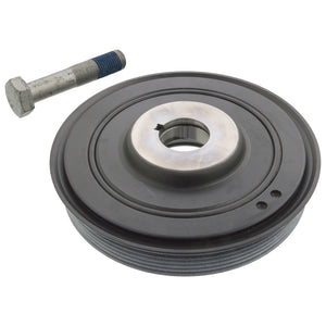 Decoupled Crankshaft Pulley Inc Bolt Fits Lancia Phedra Zeta FIAT Duc Febi 33783
