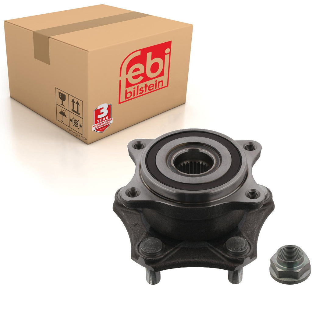 Vitara ABS Wheel Bearing Hub Kit Fits Suzuki 4340257L50000 Febi 33915