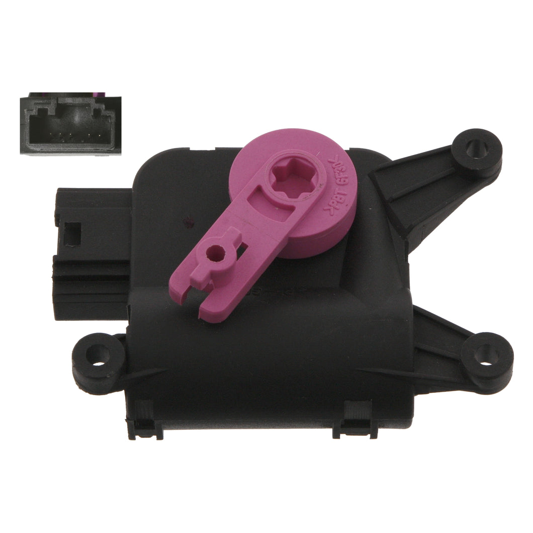 Temperature Control Flap Adjustment Motor Fits Volkswagen Bora 4motio Febi 34152