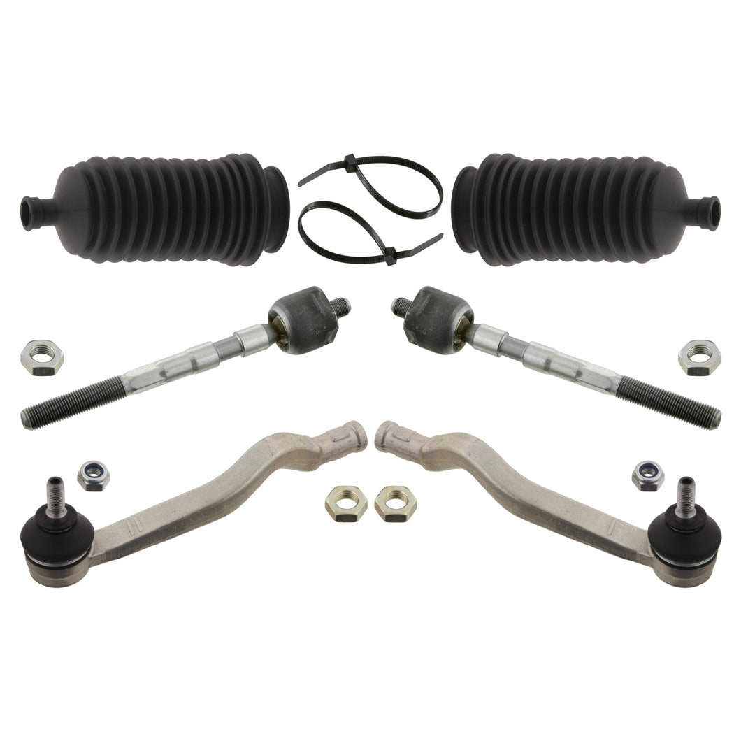 Front Tie Rod Set Fits Renault Logan Sandero Tondar Dacia Nissan Apri Febi 34332
