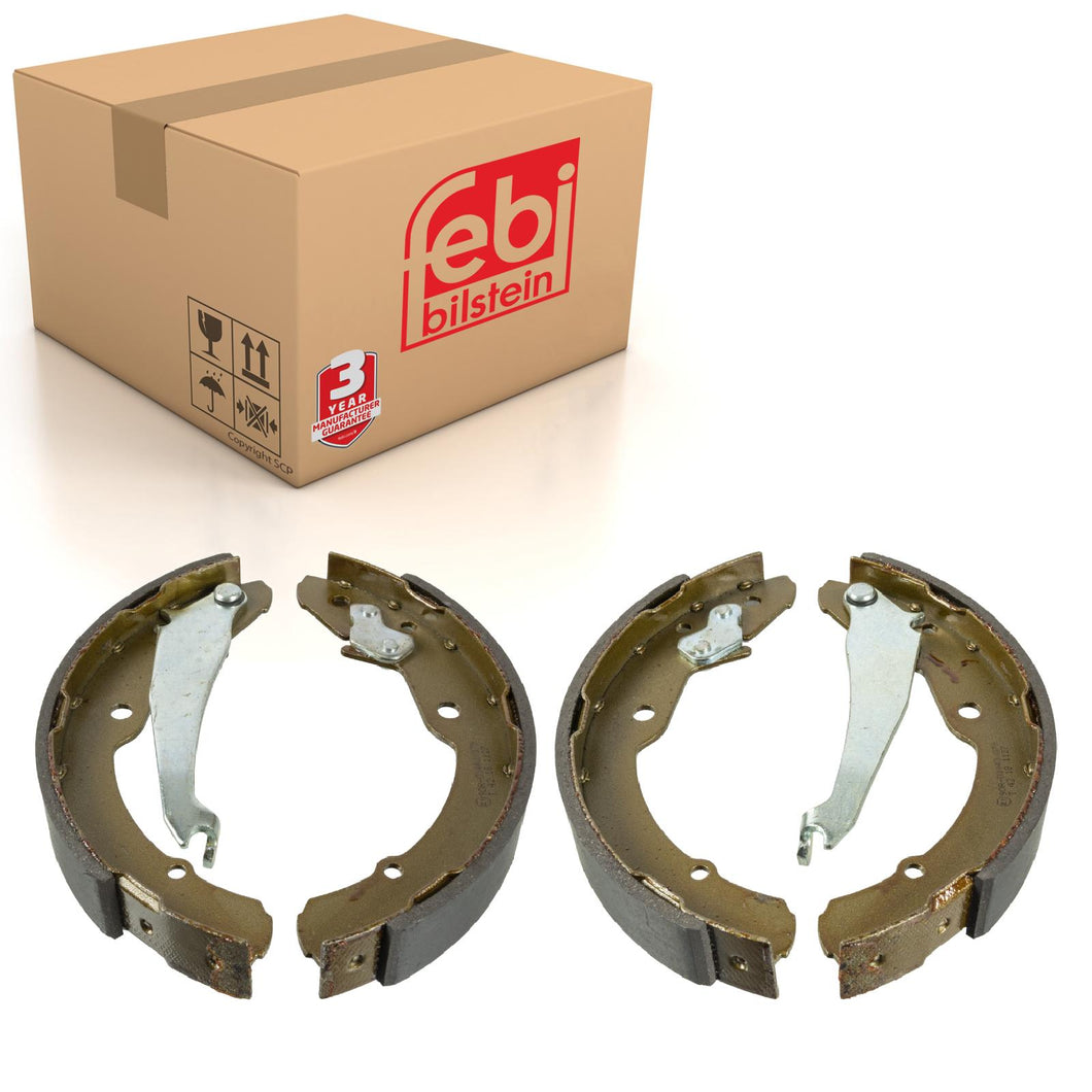 Rear Brake Shoe Set Fits Volkswagen Bora Caddy Clasico Jetta 4 Skoda Febi 34369