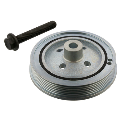 Decoupled Crankshaft Pulley Inc Bolt Fits Ford C-MAX Focus Tourneo 2 Febi 34847