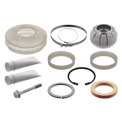Rear V-Stay Repair Kit Inc Spacer Ring & Circlip Fits Mercedes Benz M Febi 35089