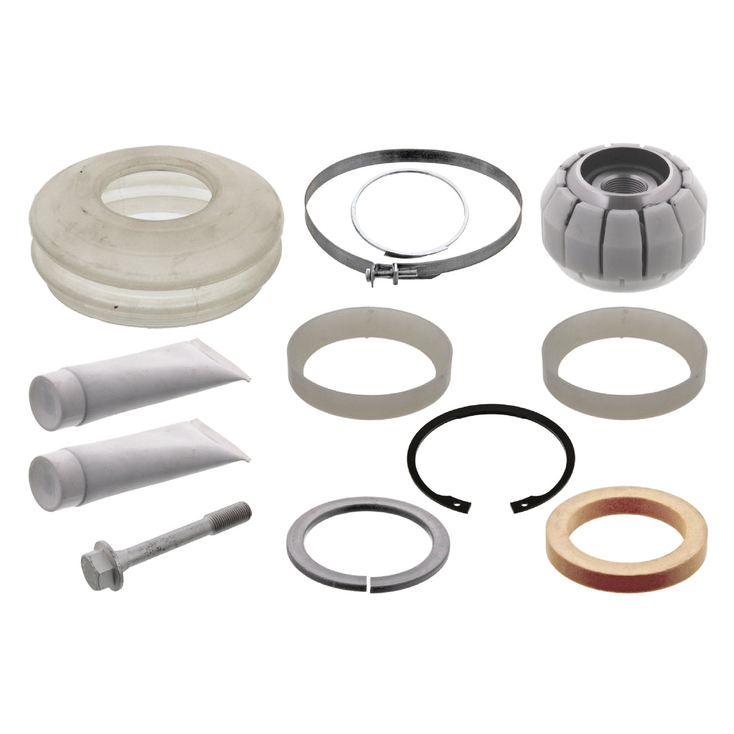 Rear V-Stay Repair Kit Inc Spacer Ring & Circlip Fits Mercedes Benz M Febi 35089