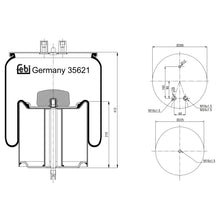 Load image into Gallery viewer, Rear Air Spring Inc Steel Piston Fits Renault AE MAGNUM KERAX E-TECH Febi 35621