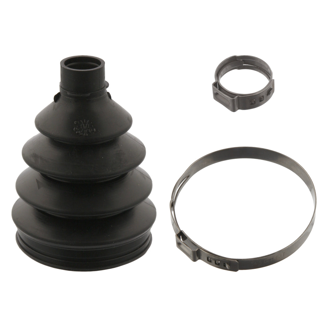 Front Steering Boot Set Fits Smart Cabrio model 450 City Coupe Crossb Febi 36192
