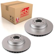 Load image into Gallery viewer, Pair of Rear Brake Disc Fits BMW X5 E70 X6 E71 OE 34216886480 Febi 36385