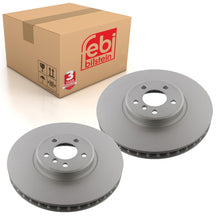 Load image into Gallery viewer, Pair of Front Brake Disc Fits BMW X5 E70 LCI F15 X6 E71 Febi 36394