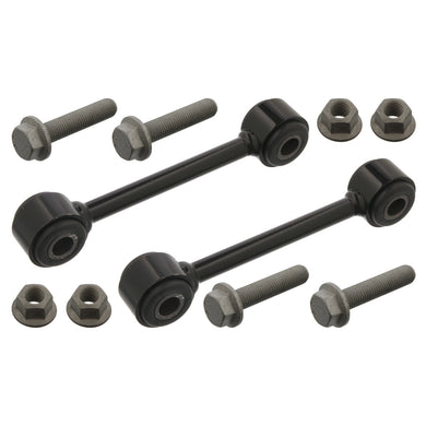 Front Stabiliser Link Set Inc Bolts & Lock Nuts Fits Volkswagen Amaro Febi 36643
