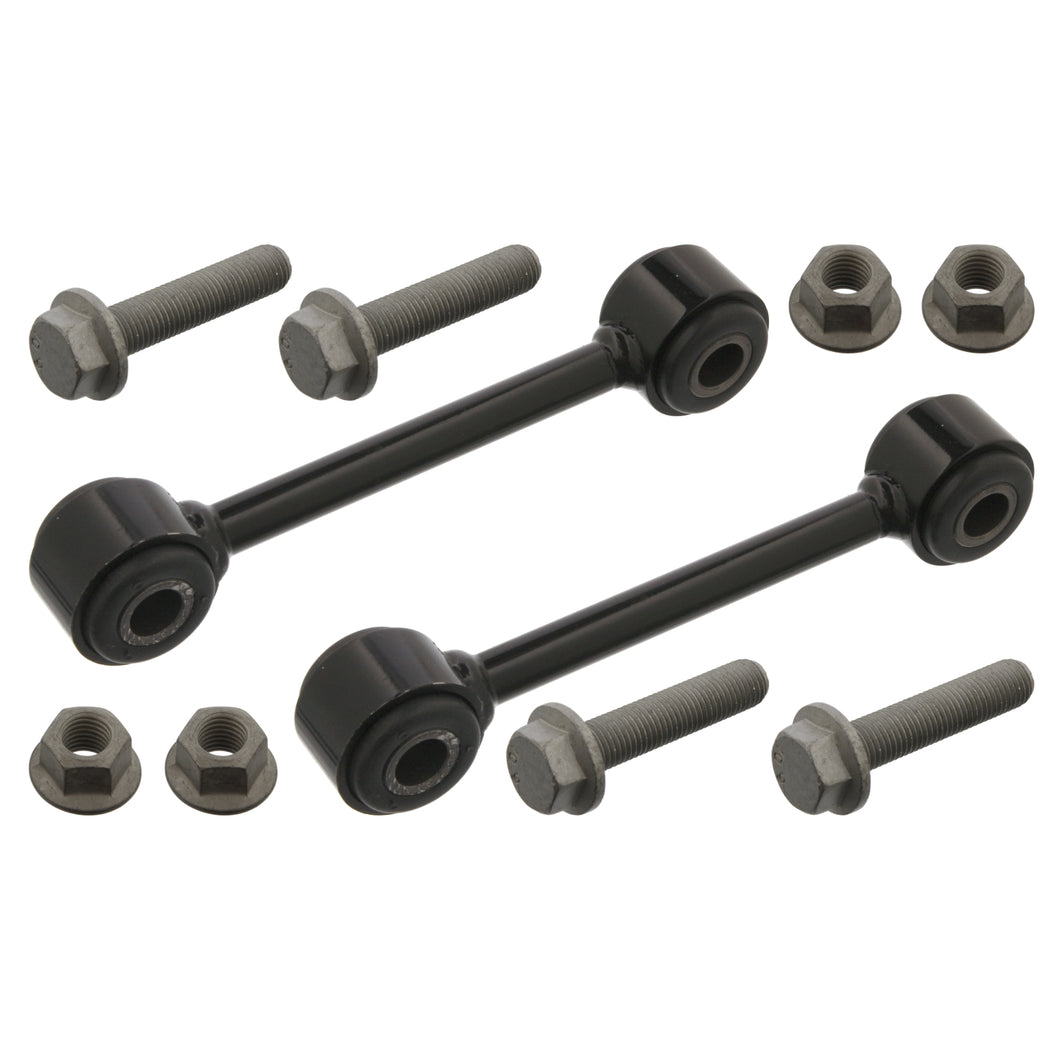 Front Stabiliser Link Set Inc Bolts & Lock Nuts Fits Volkswagen Amaro Febi 36643