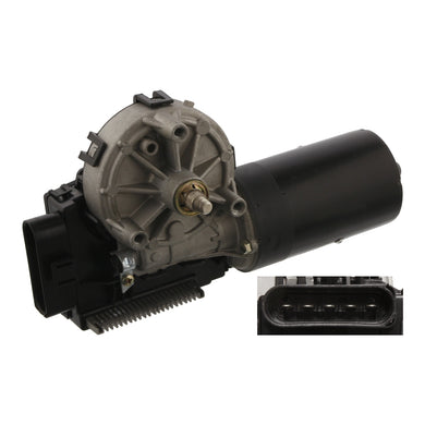 Front Wiper Motor Fits Volkswagen Sharan Seat Alhambra LHD Only Febi 36991