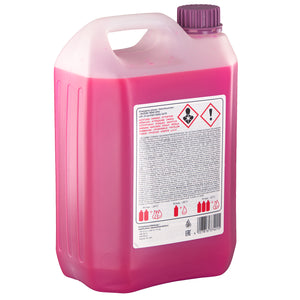 Pink Red Coolant Antifreeze Concentrate G12++ 5Ltr Fits Audi VW Febi 37401