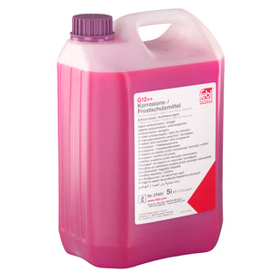 Pink Red Coolant Antifreeze Concentrate G12++ 5Ltr Fits Audi VW Febi 37401