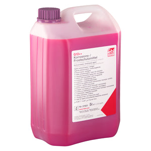 Pink Red Coolant Antifreeze Concentrate G12++ 5Ltr Fits Audi VW Febi 37401