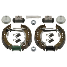 Load image into Gallery viewer, Rear Brake Shoe Set Inc Additional Parts Fits Peugeot 1007 Citroen C2 Febi 37526
