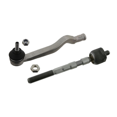 Front Left Tie Rod Inc Tie Rod End Nut & Lock Nut Fits Renault Logan Febi 37621