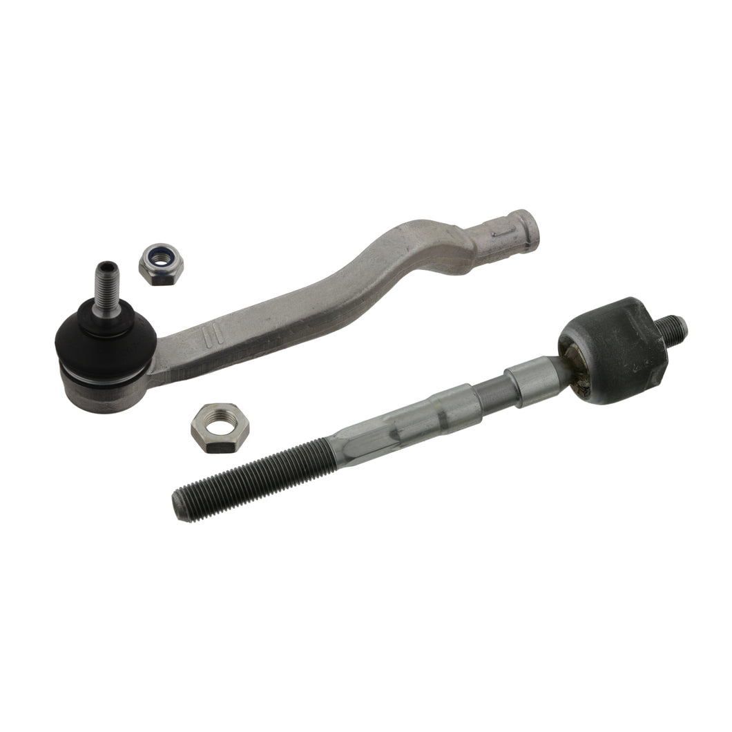 Front Left Tie Rod Inc Tie Rod End Nut & Lock Nut Fits Renault Logan Febi 37621