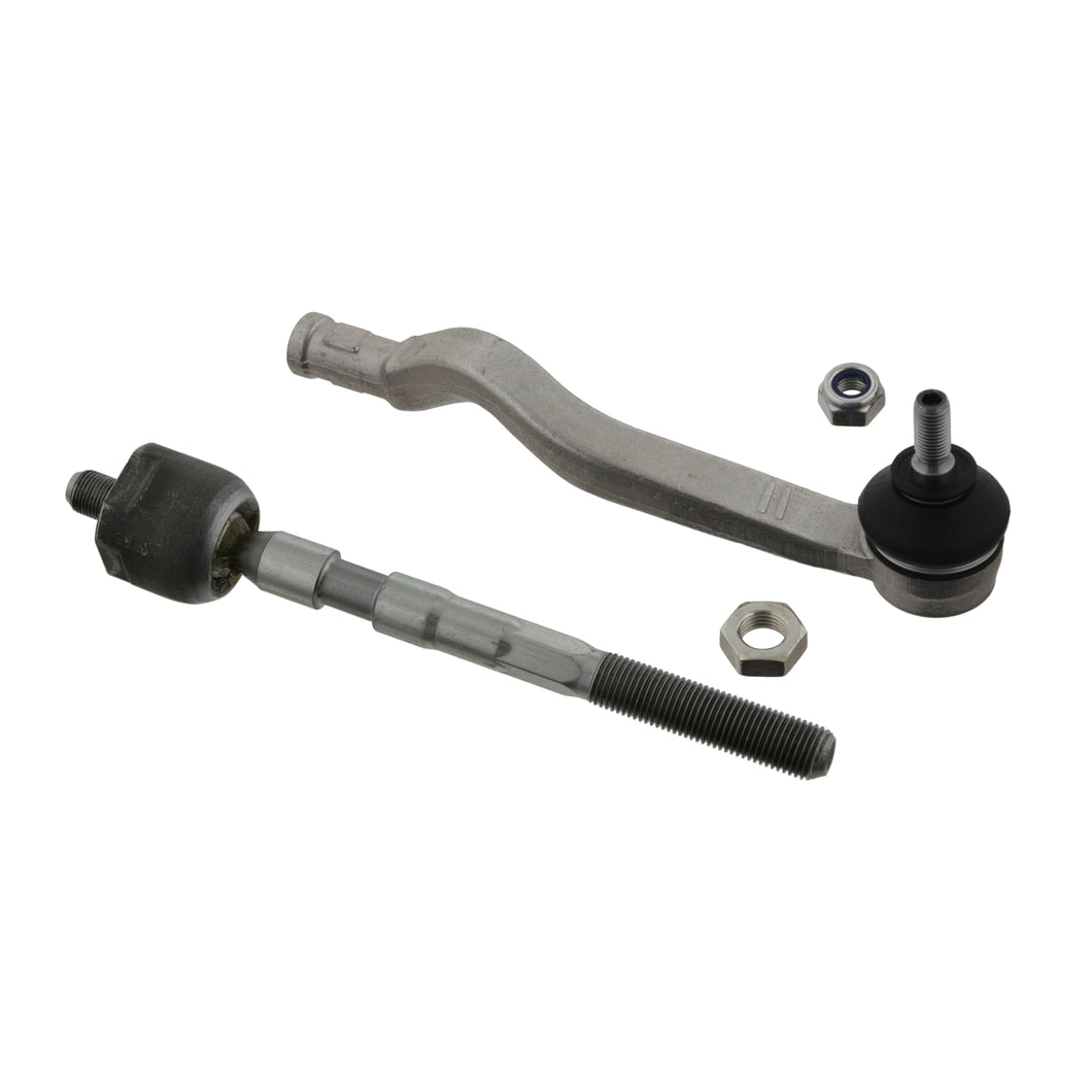 Front Right Tie Rod Inc Tie Rod End Nut & Lock Nut Fits Renault Logan Febi 37622