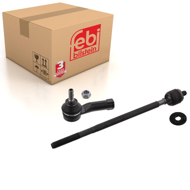 Front Left Tie Rod Inc Tie Rod End & Additional Parts Fits Renault Tw Febi 37629