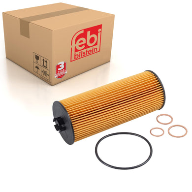 Oil Filter Inc Sealing Ring Fits Fendt Volvo bitte Abmessungen beacht Febi 38616