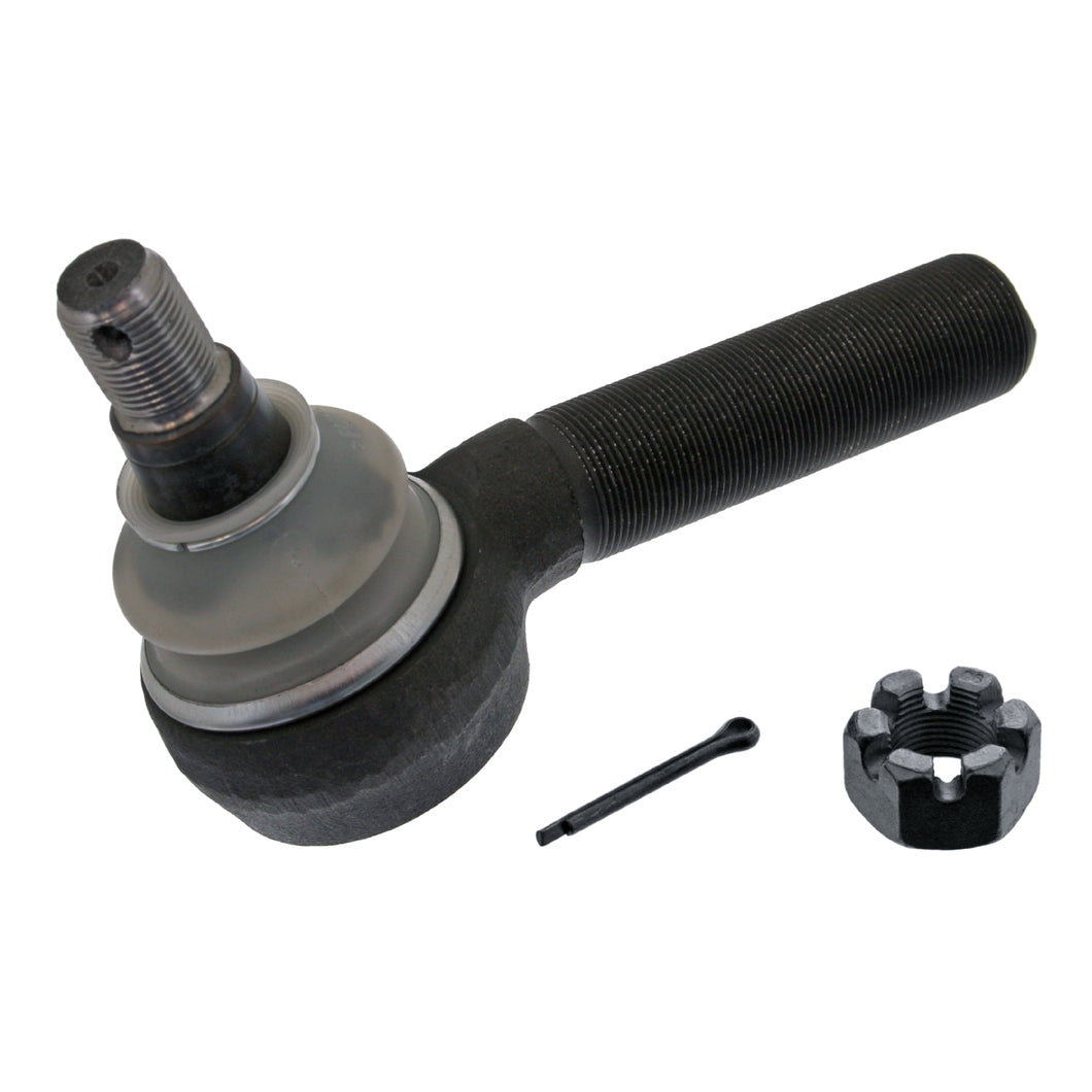Front Tie Rod Drag Link End Inc Castle Nut & Cotter Pin Fits Volvo B1 Febi 38896