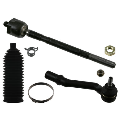 Front Right Tie Rod Inc Steering Boot Set Fits Peugeot 1007 Citroen C Febi 38899
