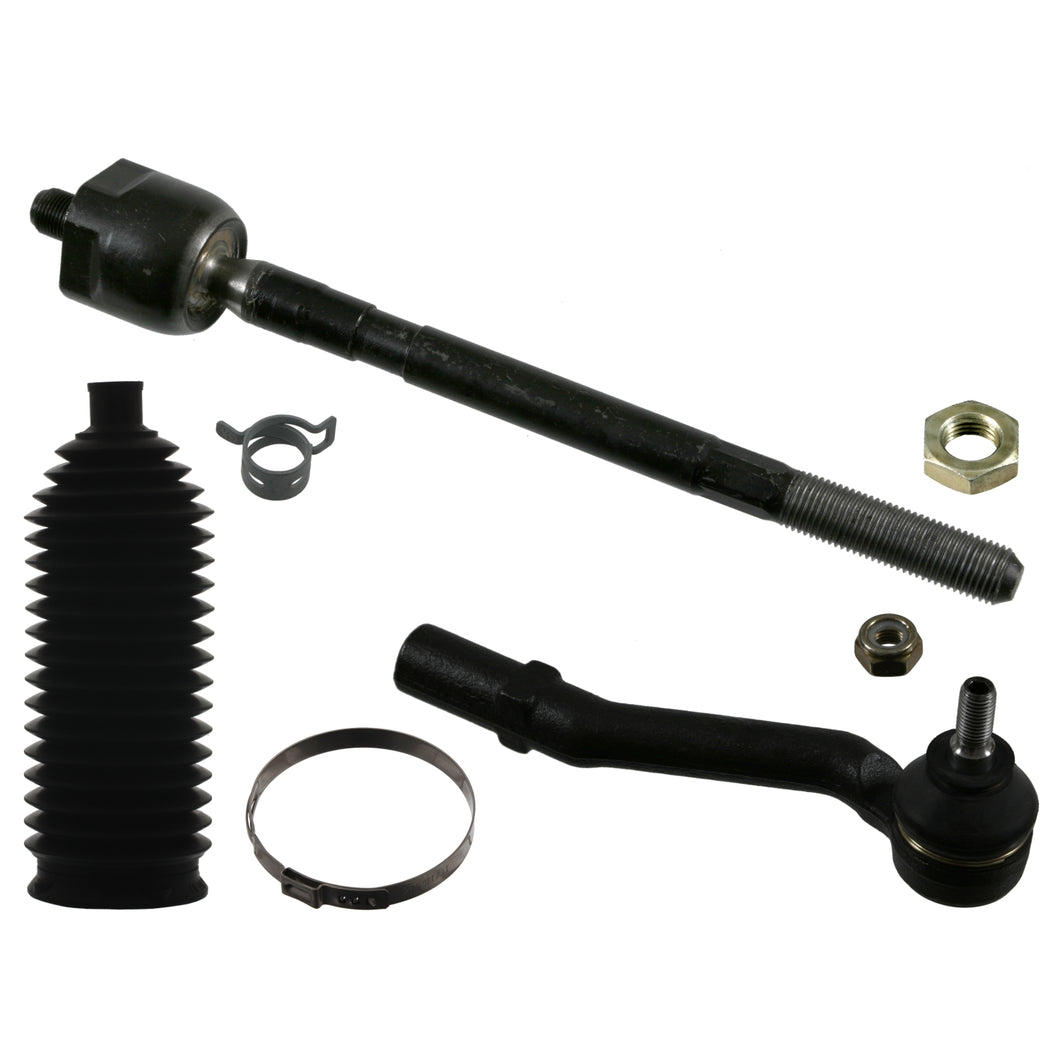 Front Right Tie Rod Inc Steering Boot Set Fits Peugeot 1007 Citroen C Febi 38899