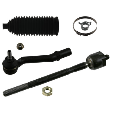 Front Left Tie Rod Inc Steering Boot Set Fits Peugeot 1007 Citroen C2 Febi 38900