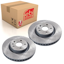 Load image into Gallery viewer, Pair of Front Brake Disc Fits Vauxhall Insignia A Sports Tourer Saab Febi 39188