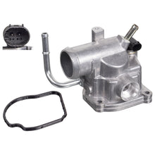 Load image into Gallery viewer, Thermostat Housing Inc Housing Seal &amp; Temperature Switch Fits Mercede Febi 39270