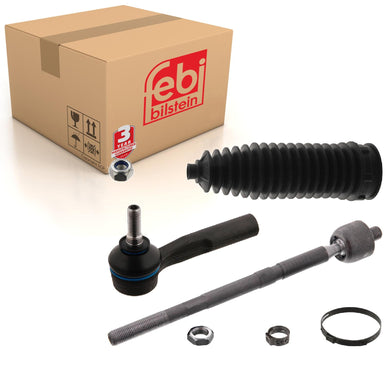 Front Left Tie Rod Inc Steering Boot Set Fits FIAT Fiorino Ecargo EV Febi 39290
