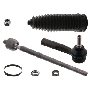 Front Right Tie Rod Inc Steering Boot Set Fits FIAT Fiorino Ecargo EV Febi 39291