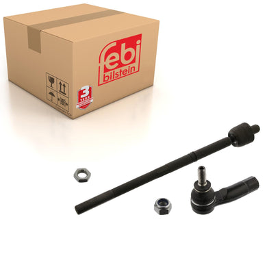 Front Left Tie Rod Inc Tie Rod End Nut & Lock Nut Fits Volkswagen Bee Febi 39357