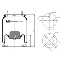 Load image into Gallery viewer, Air Spring Inc Steel Piston Fits Sauer Achsen OE 2229000700 Febi 39382
