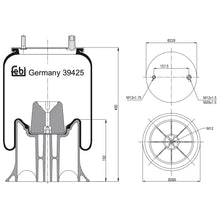 Load image into Gallery viewer, Air Spring Inc Plastic Piston Fits Fruehauf Crane OE M001774 Febi 39425
