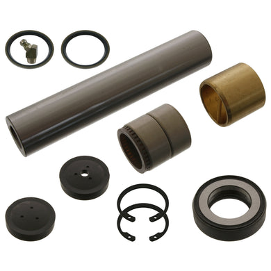 Front King Pin Set Inc Friction Bearing Single Set Fits Renault MIDLU Febi 39440