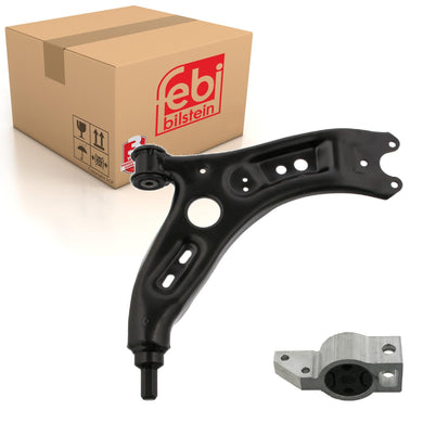 Golf Control Arm Suspension Front Right Lower Fits Volkswagen Febi 39488