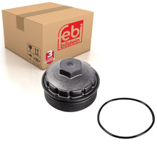 Load image into Gallery viewer, Oil Filter Purflux Housing Cap Inc Seal Fits Audi A2 A3 A4 TT VW Golf Febi 39698