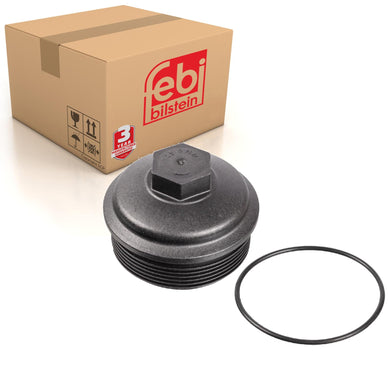 Oil Filter Housing Cap Inc Sealing Ring Fits Volkswagen Beetle Bora C Febi 39699