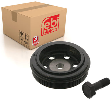 Decoupled Crankshaft Pulley Inc Bolt Fits FIAT Ducato 230 244 Peugeot Febi 39710