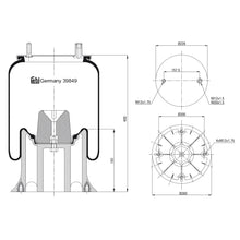 Load image into Gallery viewer, Air Spring Inc Plastic Piston Fits Fruehauf Crane ROR OE 21215891 Febi 39849