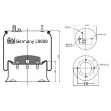 Load image into Gallery viewer, Rear Air Spring Inc Steel Piston Fits Renault AE MAGNUMMagnum Febi 39989
