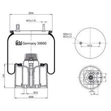 Load image into Gallery viewer, Air Spring Inc Plastic Piston Fits Bergische Achsen OE 542943230 Febi 39995
