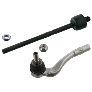 Front Left Tie Rod Inc Tie Rod End Nut & Lock Nut Fits Mercedes Benz Febi 40140