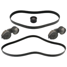 Load image into Gallery viewer, Auxiliary Belt Kit Inc Belt Tensioner &amp; Guide Pulley Fits Renault KER Febi 40184