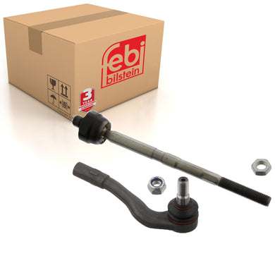 Front Right Tie Rod Inc Tie Rod End Nut & Lock Nut Fits Mercedes Benz Febi 40249