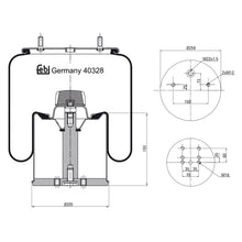 Load image into Gallery viewer, Air Spring Inc Steel Piston Fits Bergische Achsen OE 542941281 Febi 40328