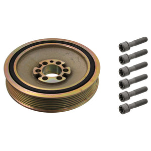 Decoupled Crankshaft Pulley Inc Bolts Fits Lancia Kappa Lybra Thesis Febi 40472