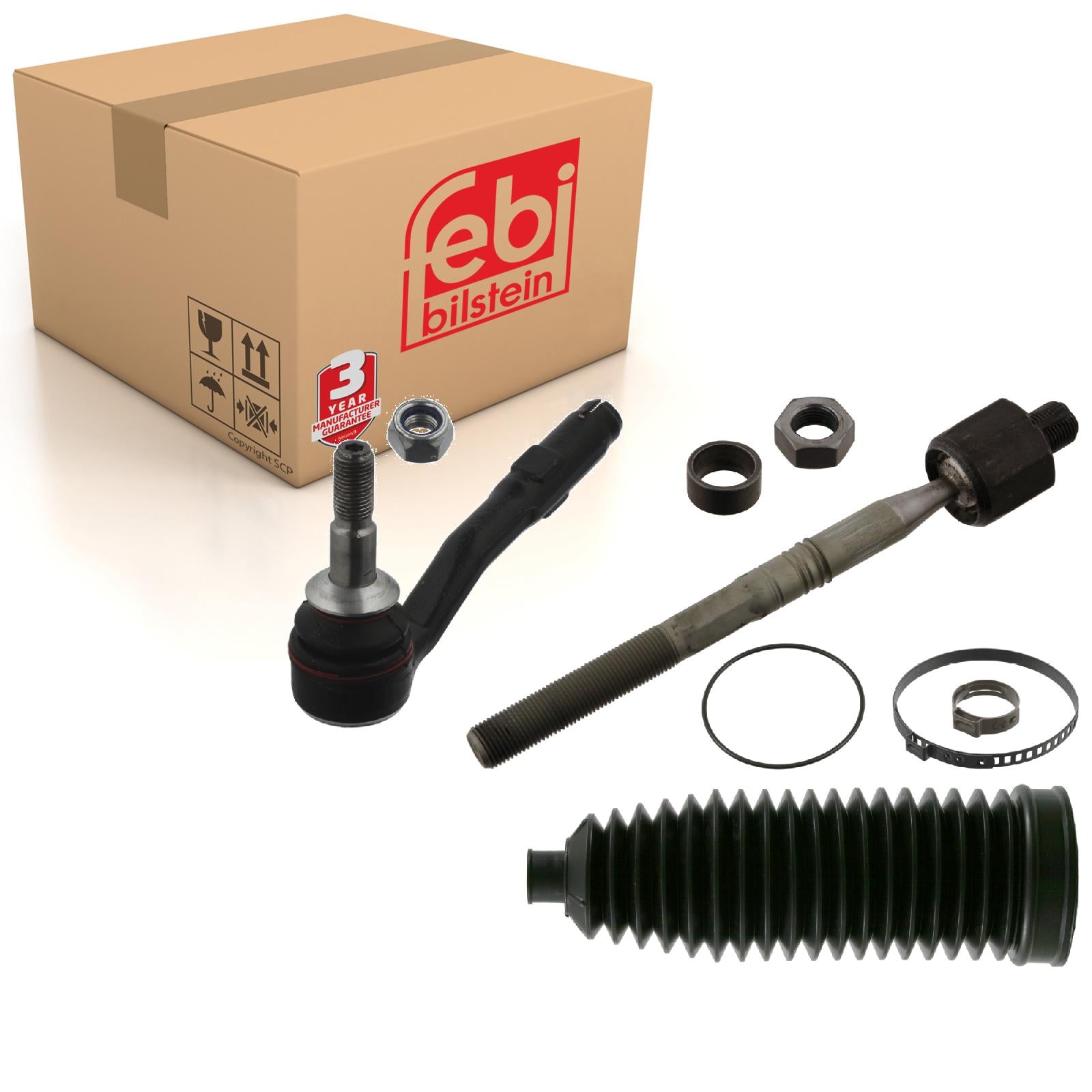 Front Tie Rod Inc Tie Rod End Boot & Additional Parts Fits BMW X3 